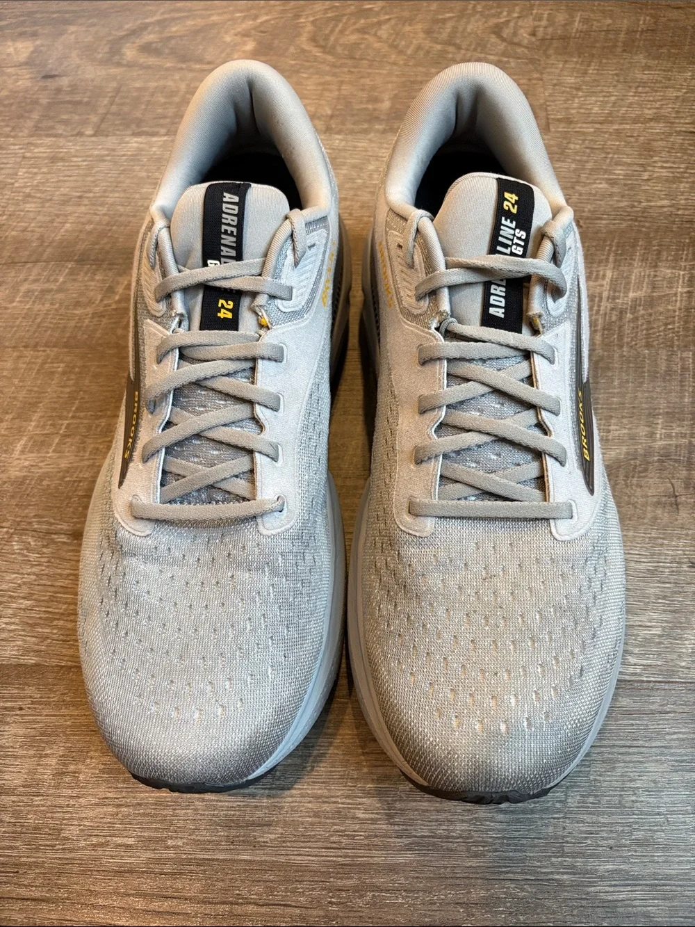 Brooks Adrenaline GTS 24 Running Shoes Men's 12.5W WIDE Gray